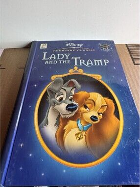 Disney Keepsake Classic Lady And The Tramp Activity Journal Hardcover Edition NW